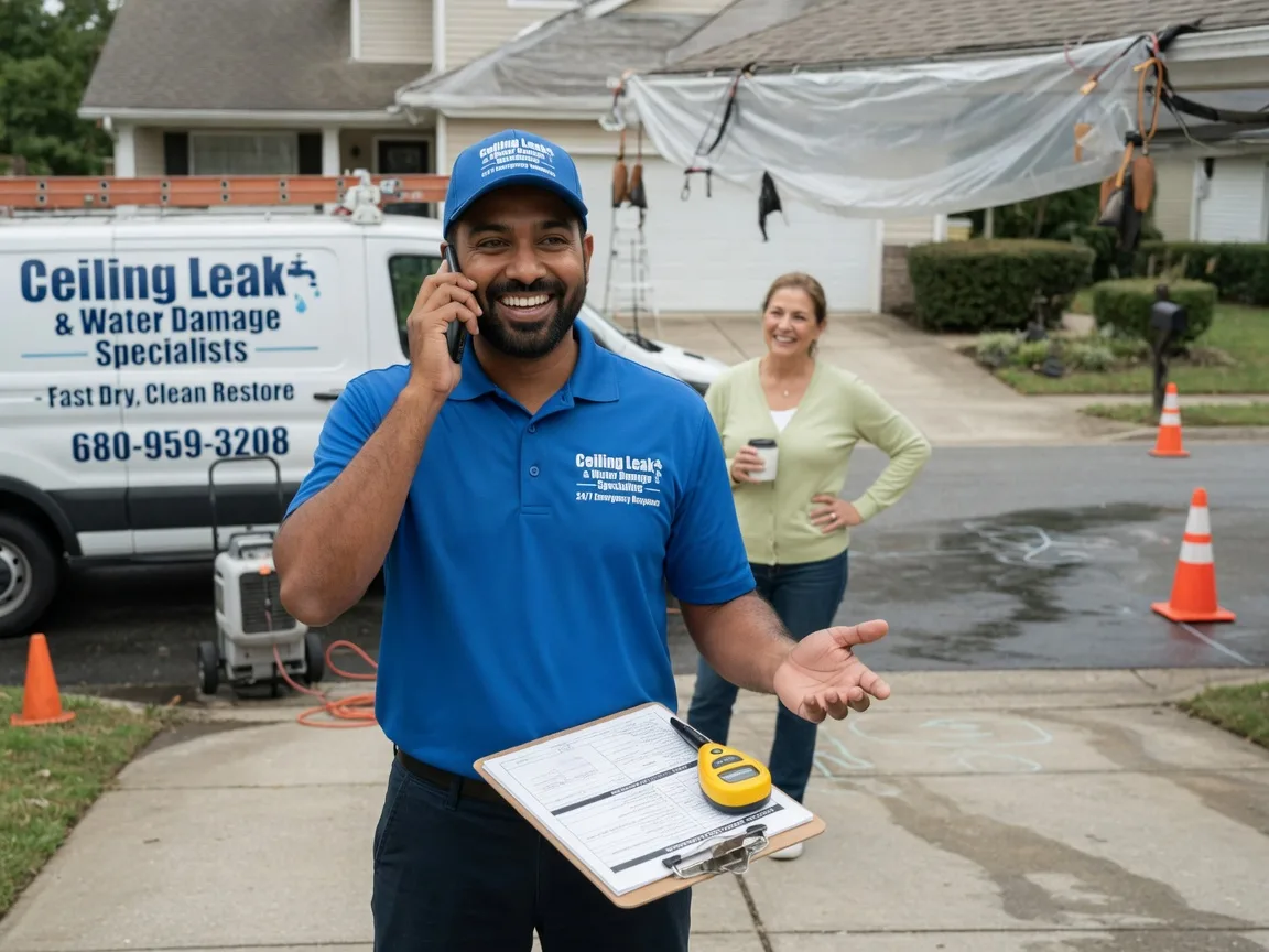 Ceiling Leak Cleanup Prairie City, SD FAQs